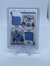 2021 National Treasures Team Dual Javonte Williams Michael Carter Patch /99