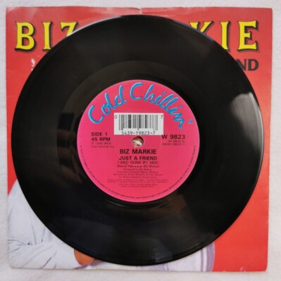 Biz Markie - Just A Friend - Rare UK 7