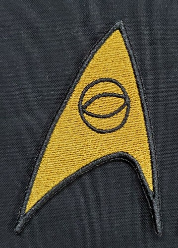 Star Trek Iron On Patch William Shatner Spock Leonard Nimoy Enterprise Picard - Picture 20 of 63