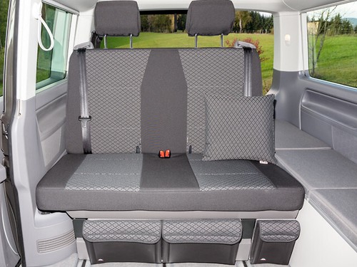 Brandrup Second Skin Schonbezug für VW T6/T6.1 Drehsitz in der 2. Sitzreihe - Bild 1 von 1