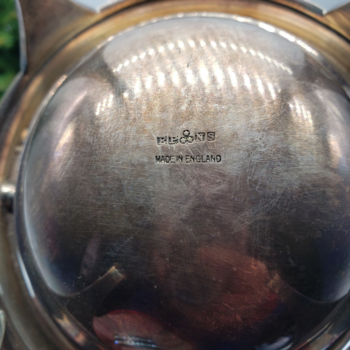 Vintage Dome Roll Top Caviar /Butter Dish Server EP NS Made