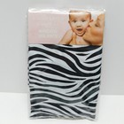 Tender Kisses Wild at Heart ZEBRA Black/White Window Valance 15x54"