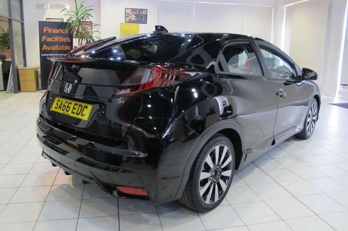 HONDA CIVIC 1.4 i-VTEC SE Plus (Navi) 5dr Petrol Euro 6 (s/s) (100 ps) 2016 - Picture 9 of 24