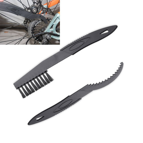 2x Kit Attrezzi Pulitore Spazzola Catena e Ingranaggi Bici Manutenzione Lavaggio Pulizia