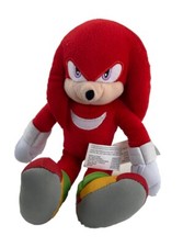 Sonic the Hedgehog 2 Movie Knuckles 10  Plush Stuffed Animal Jakks 2022