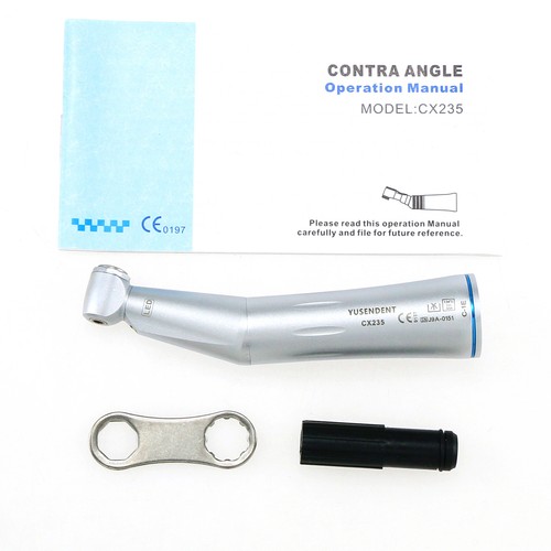COXO Dental 1:5 Kontrawinkel 1:1 LED Selbststromversorgung niedrige Geschwindigkeit Handstück Glasfaser - Bild 24 von 33