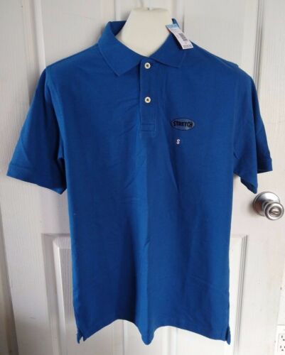 Polo Golf Shirts Mens Small Lot Of (4) Shades Of Blue Short Sleeve Cotton - Picture 6 of 11