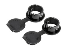 NOVO GENUÍNO GM Cigarette Power Outlet Cover Retentor 15187371 Conjunto de 2