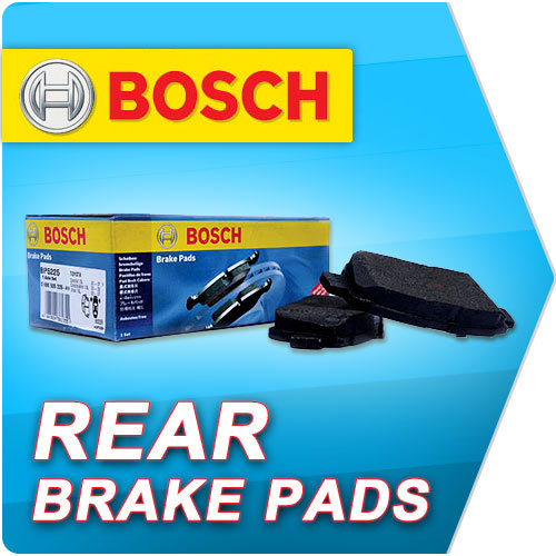 Bosch Rear Brake Disc Pads Vw Golf 2.0 Gti Qf18387
