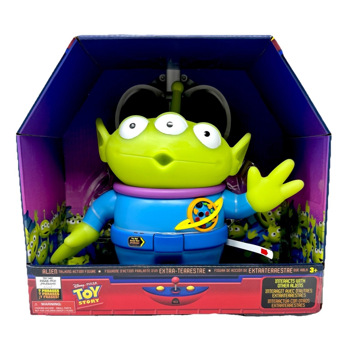 Disney Pixar Toy Story Pizza Planet Alien Interactive Talking