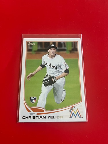 2013 Topps Update Christian Yelich RC Rookie #US290