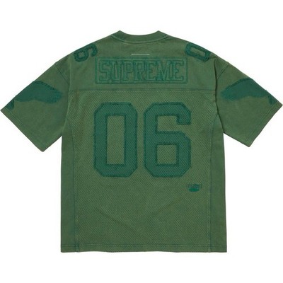 トップス Supreme MM6 Cotton Football Jersey Green Supreme MM6 Maison Margiela Cotton Football Jersey Green Size
