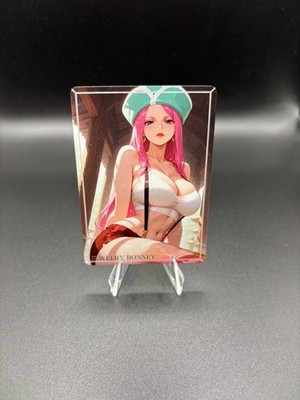 Jewelry Bonney One Piece Waifu Card TCG Full Art Waifu Legends Custom Goddess