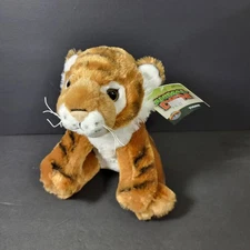 Adventure Planet Bengal Tiger Plush 9" Sitting Stuffed Animal Toy with Hang Tag