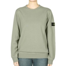 Stone Island Stone Kids Wappen Patch Crewneck Sweatshirt (Light Khaki) 123524006