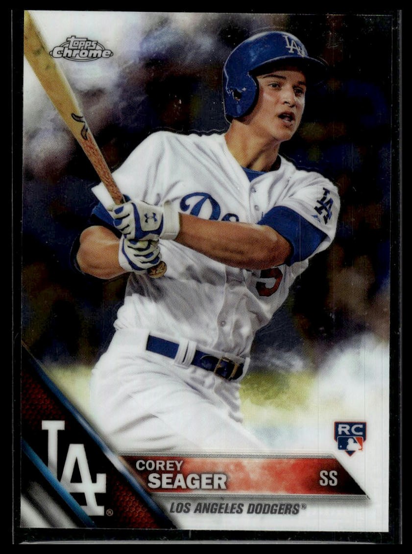 2016 Topps Chrome #150 Corey Seager Rookie RC