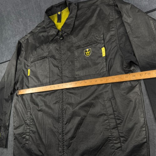 Vintage Wu tang Lightweight Windbreaker Full Zip Jacket Gray Sz 2XL Y2k - Picture 10 of 11