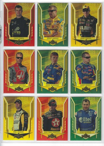 *2008 Stealth-CHROME GOLD PARALLEL #X 36 J J Yeley-#57/99!-SOLO UNA CARTA* - Foto 8 di 10