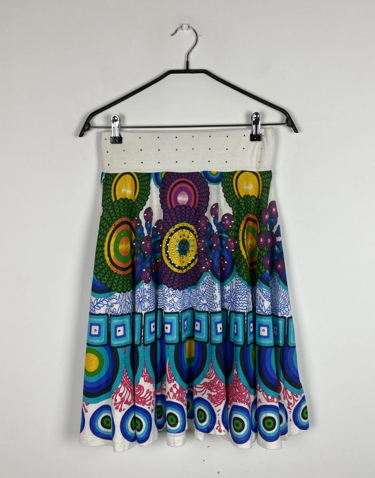 Desigual Women's Skirt 55% Cotton 45% Viscose Size M