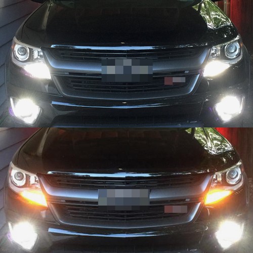 2x Switchback LED Front Turn Signal Light Bulbs for 2015-2019 Chevrolet Colorado - Picture 7 of 10