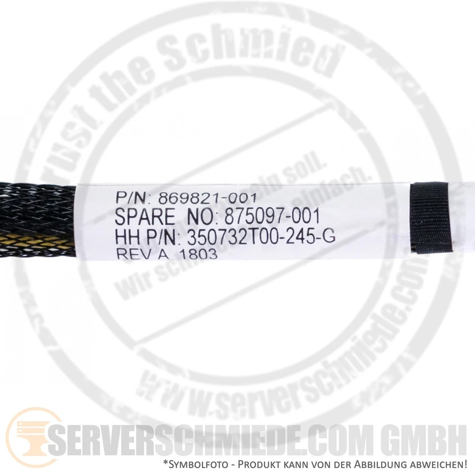 HP GPU Power Cable DL380 869821-001 875097-001 1x 8-Pin to 1x 8-Pin - Image 2 of 3