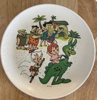 Vintage The Flintstones Children'S Plate 7" by Melmac Hanna-Barbera 1960s