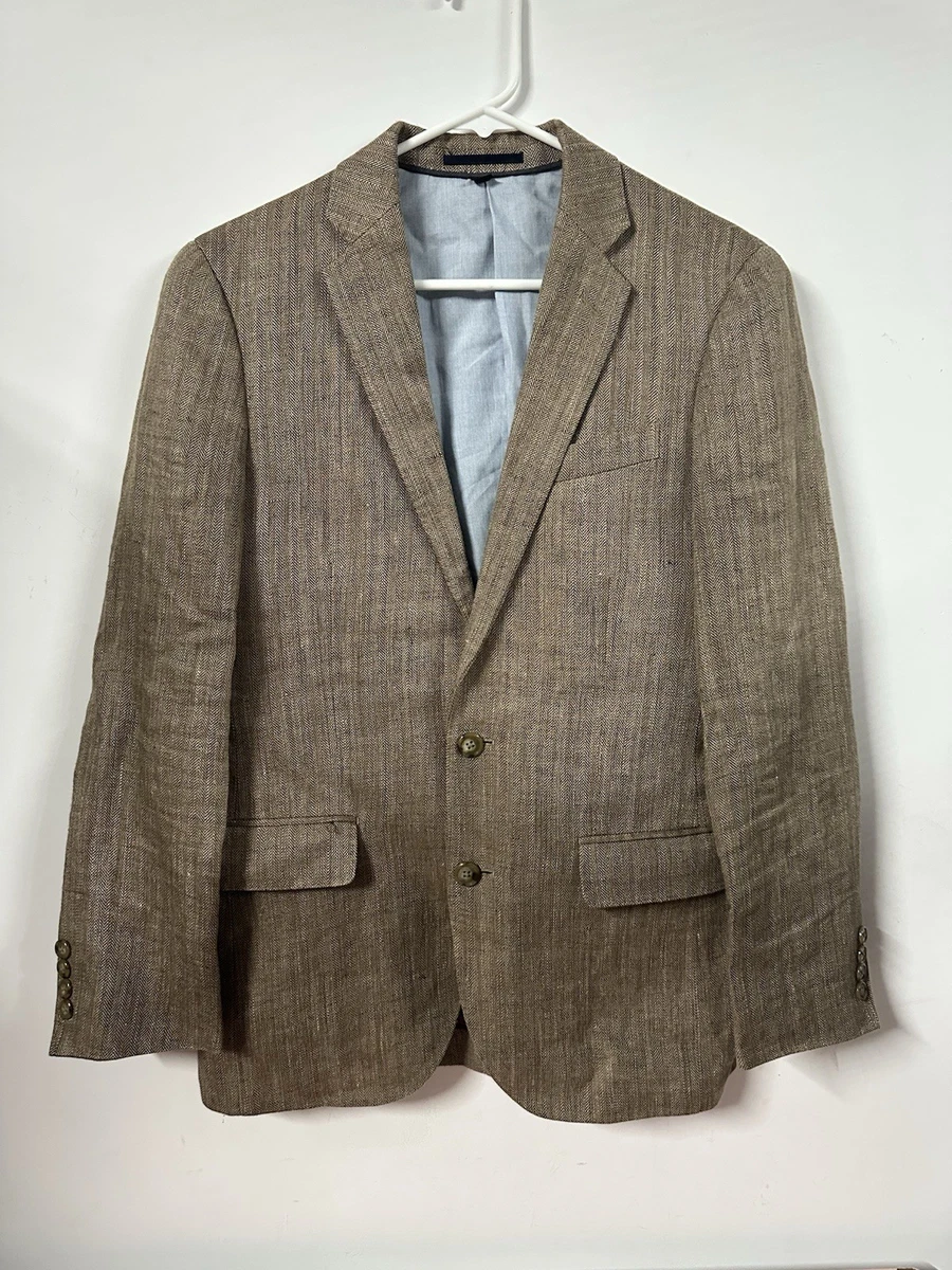 Cappotto J Crew Ludlow Limited Edition In Lana Inglese Quadri Rosso-Nero &ndash; Taglia L