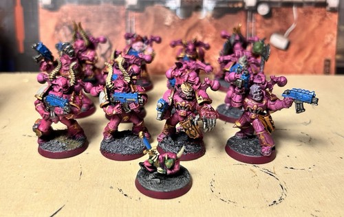 40k Emperor’s Children Squad *painted* Slaanesh - Picture 4 of 16