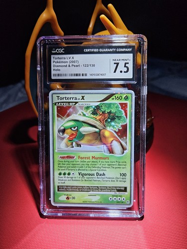 Torterra LV.X graded CGC 7.5 for sale on eBay