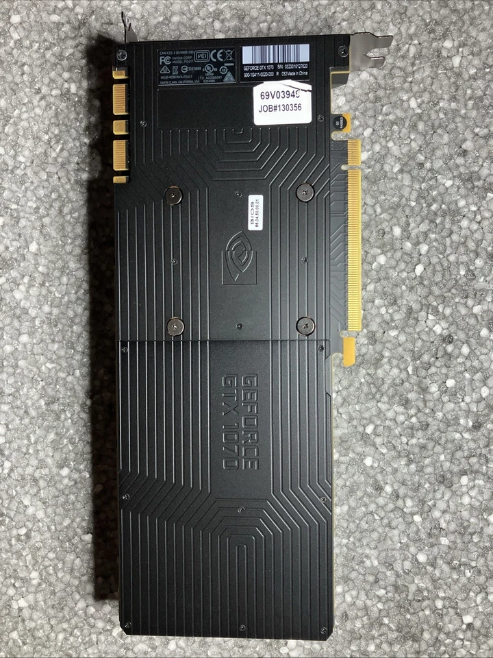 NVIDIA GeForce GTX 1070 Founders Edition Renewed 8GB GDDR5 900-1G411-0020-000 - Image 2 of 4