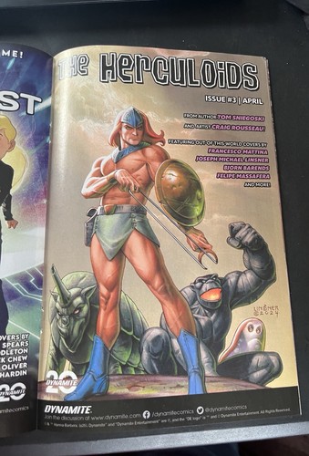 Herculoids #1 2025 Cover A Francesco Mattina Dynamite Entertainment Erstdruck - Bild 4 von 6