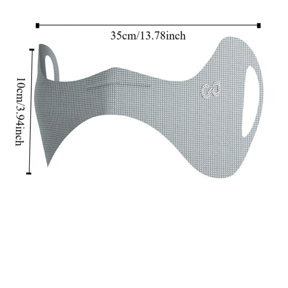 Thin Ice Silk Mask UV Protection Golf Face Mask Sunscreen Eye Patches  Fishing - Image 2 of 4