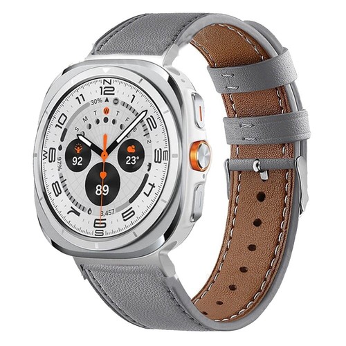 Leather Strap For Samsung Galaxy Watch 8/Classic/Ultra 47mm Sports Bracelet Band - Picture 45 of 50