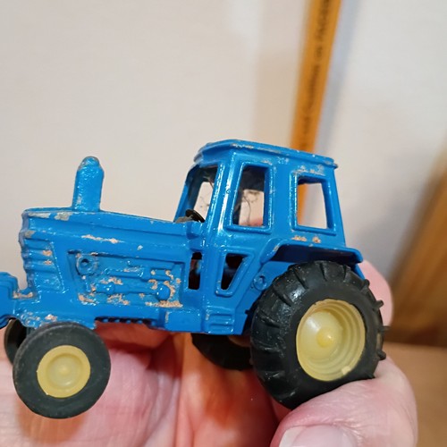 Vintage Druckguss Metall Sammler Spielzeug Bauernhof Traktoren Anhänger 6 Stück - Bild 17 von 23