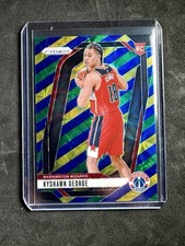 2024-25 Panini Prizm - Kyshawn George #257 Blue Yellow & Green Prizm (RC)