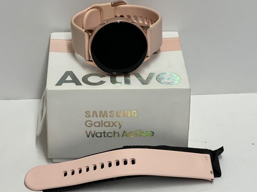 Samsung Galaxy Watch Active SM-R500 40mm Smartwatch GPS Rose Gold Pink