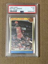1988 Fleer Michael Jordan All Star PSA 5! Bulls! 