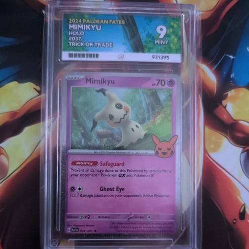 Mimikyu ACE Grade 9 - Trick Or Trade 037/091 - 2024 Pokemon TCG