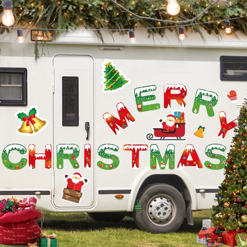 24 PIEZAS Navidad Decoración Puerta Garaje Imanes Feliz Navidad Imanes Gara... - Imagen 2 de 7