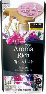 Lion SOFLAN AROMA RICH MIST Fabric Fragrance Refill 250ml Juliette From Japan
