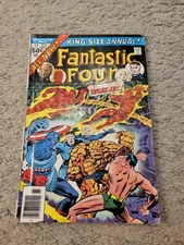 FANTASTIC FOUR Annual 11 Marvel Comics lot, Invaders, Captain America 1976