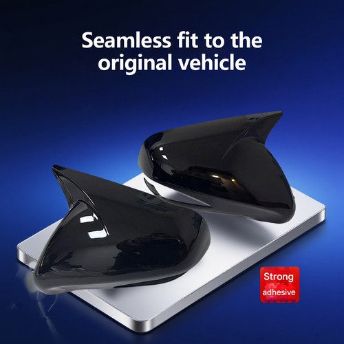 Gloss Black Rearview Mirror Cover Caps For Lexus IS IS250 IS350 IS F 2006-2012 - Bild 5 von 10