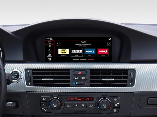 für BMW 1er E81 E82 mit 10,25" CIC kabellos Android Auto DAB+ USB BT Navigation - Bild 8 von 9