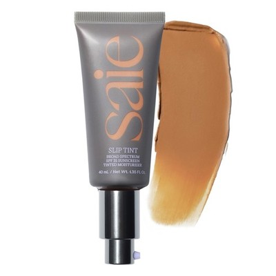Saie Slip Tint Tinted Moisturizer with SPF 35 - Light Coverage, Glowy Skin Ti...