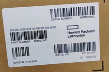 HPE 2.4TB 10K RPM 2.5" SAS 12G Enterprise Internal Hard Disk Drive (881507-001)