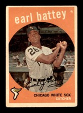 1959 Topps #114 Earl Battey  VG/VGEX X2662990