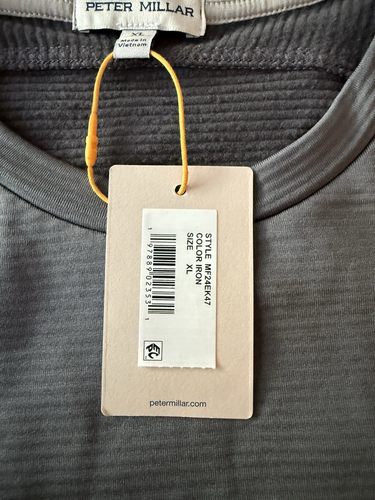 Herren Peter Millar Cleveland Cavs Championship Logo Rundhalsausschnitt Sweatshirt XL grau - Bild 3 von 8