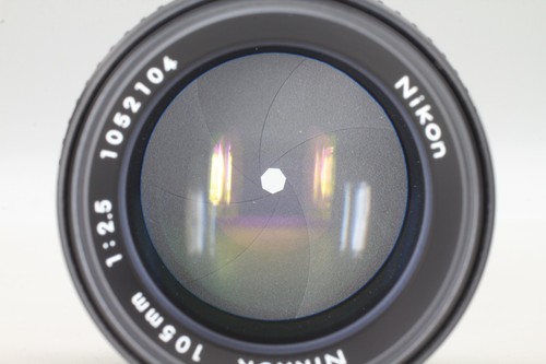 SIC 105xxxx [MINT] Nikon Ai-S Ais Nikkor 105mm f/2.5 Telephoto MF Prime Lens - Picture 6 of 10