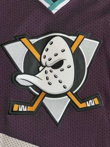 Vintage CCM Anaheim Mighty Ducks NHL Hockey Trikot Herren Größe 4XL USA Made - Bild 3 von 8