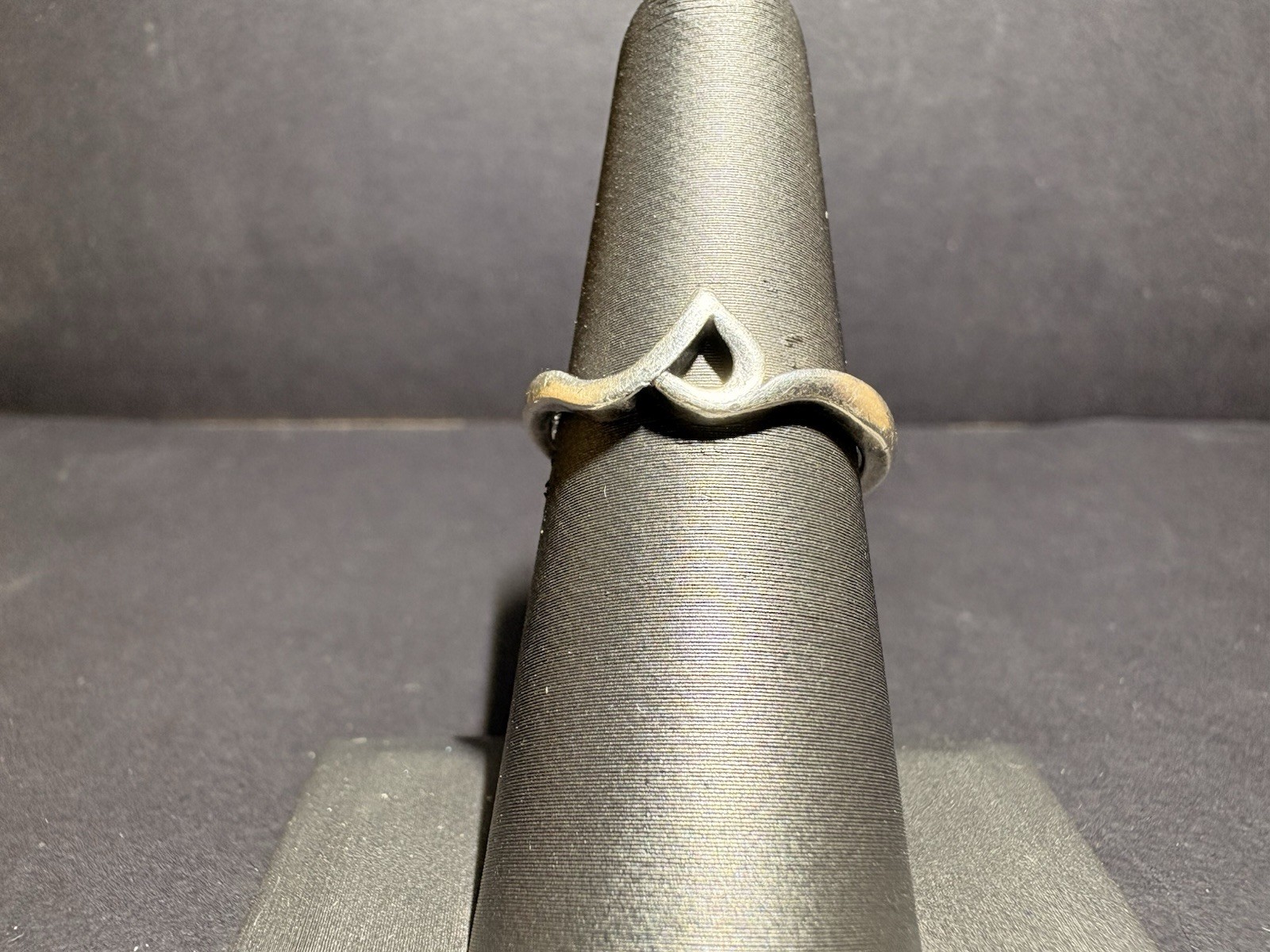 James Avery Letter S Script Initial Ring Size 7 S… - image 7